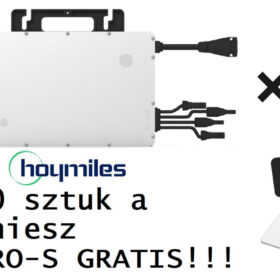 10 X HOYMILES Mikroinwerter HMS 2000-4T 1F (4*670W) + DTU-PRO-S