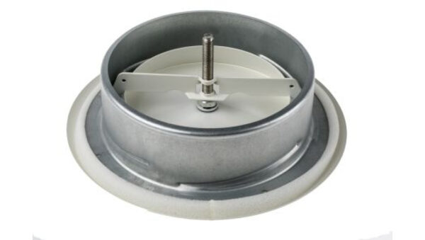 Air diffusion valve w/locknut