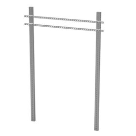 Ceownik montażowy perforowany 50x100x3mm/3mb - K-47-1-MAG