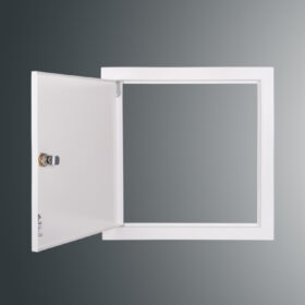 Drzwiczki rewizyjne SP 300x300 RAL9003