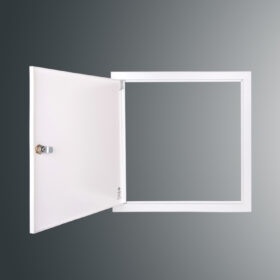 Drzwiczki rewizyjne SP 400x400 RAL9003