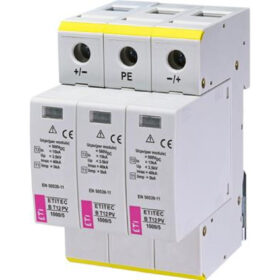 ETITEC EM Ogranicznik przepięć do systemów PV T1 T2 (B i C) 1100/6