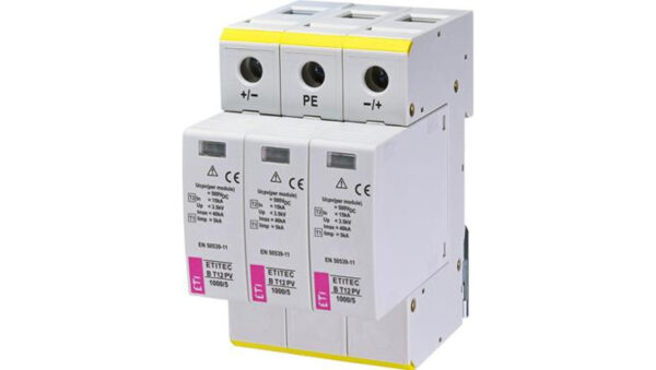 ETITEC EM Ogranicznik przepięć do systemów PV T1 T2 (B i C) 1100/6