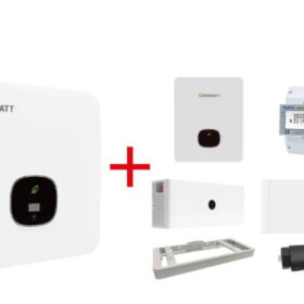 GROWATT Falownik hybrydowy MOD-4000TL3-XH(BP) 3-faz +Bateria APX 5kWh+podstawa+kontroler APX 98034+Smart Meter 3-faz+WiFi-X+Back