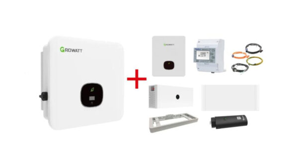 GROWATT Zestaw hybrydowy: MID-15KTL3-XH(BP) 3-faz +Bateria APX 15kWh+podstawa+kontroler APX 98034+Smart Meter 3-faz+WiFi-X+Backu