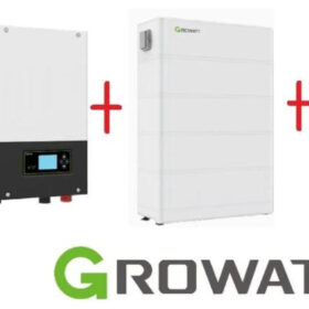 GROWATT Zestaw hybrydowy: SPH 7000TL3 3-faz+Bateria ARK 10kWh+podstawa+kontroler APX 60050+Smart Meter 3-faz+WiFi-X