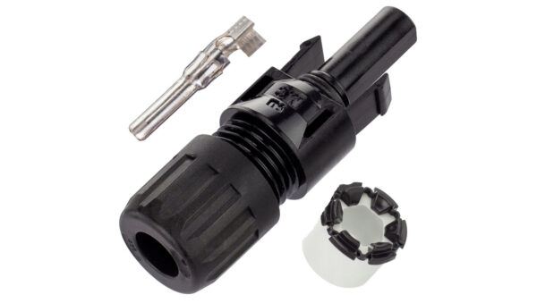Gniazdo MC4 złącze solarne Konektor na przewód 4-6mm2 Staubli (Multi-Contact)