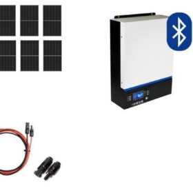 Hybrydowy zestaw solarny off-grid ESB-6kW-24 MPPT 8xPV