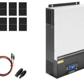 Hybrydowy zestaw solarny off-grid ESB-7.5kW-24 MPPT 8xPV