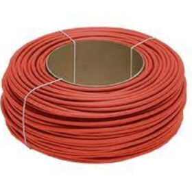 Kabel fotowoltaiczny czerwony 1x6 KBE H1Z2Z2-K /100m/