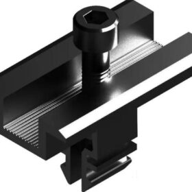 Klema środkowa Dł: 50 mm czarny na KLIK