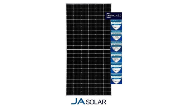 Moduł fotowoltaiczny 550Wp JA SOLAR JAM72S30-HC MR SF 2278x1134x30
