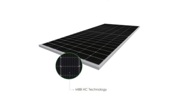 Moduł fotowoltaiczny panel PV 460Wp Jinko Solar JKM460M-60HL4-V Monofacial Hal Cut Srebrna Rama