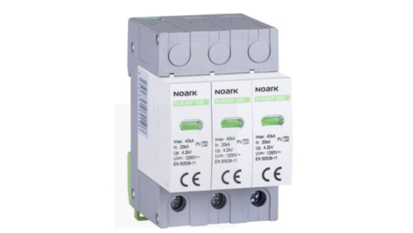 NOARK Ogranicznik przepięć do systemów PV T2 1200V DC 3P (112894)