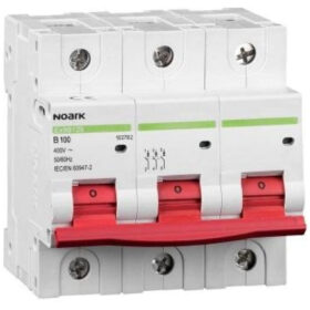 NOARK Wyłącznik nadprądowy 3P Typ B 100A 15kA AC (102782)