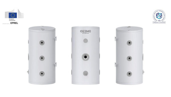 OZEME OPTIBUFOR 80 Zasobnik buforowy emaliowany 80 ltr (Bufor CO) + 4 kotwy montażowe