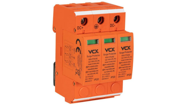 Ogranicznik przepięć Fotowoltaiczny PV 1200V DC B+C T1T2 3P 5kA