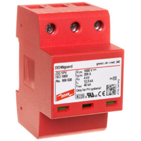 Ogranicznik przepięć Typ 2 do ochrony instalacji PV 1000V DC 3P 12