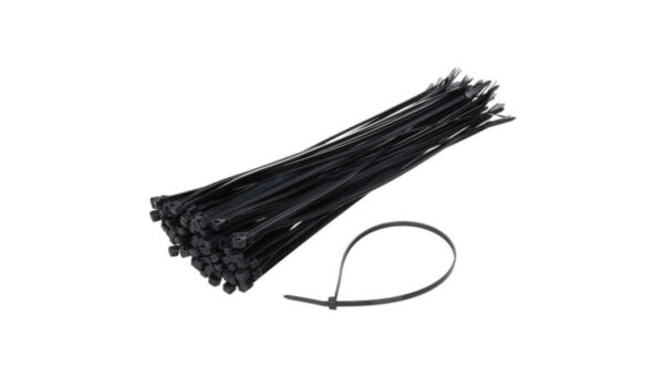 Opaska kablowa Czarna 250*4.8MM opak: 100szt.