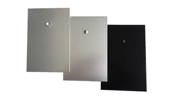 Płyta aluminiowa 305*205mm pod Dwugwint/Uchwyt Czarna