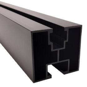 Profil aluminiowy 40*40 Śruba Sześciokątna L:2200mm czarny