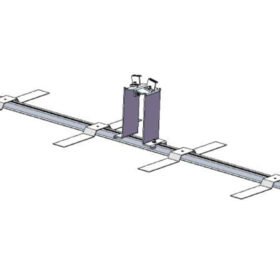 Profil aluminiowy do konstrukcji balastowej L:1150mm