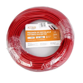 Przewod KENO 4mm2 czerwony opakowanie 50m kabel-4mm-red-50m