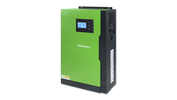 Qoltec Hybrydowy inwerter solarny Off-Grid 10kVA 5.5kW 100A 48V MPPT Sinus