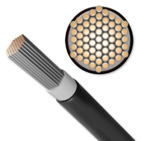 Qoltec Kabel solarny fotowoltaiczny 6mm 100m czarny