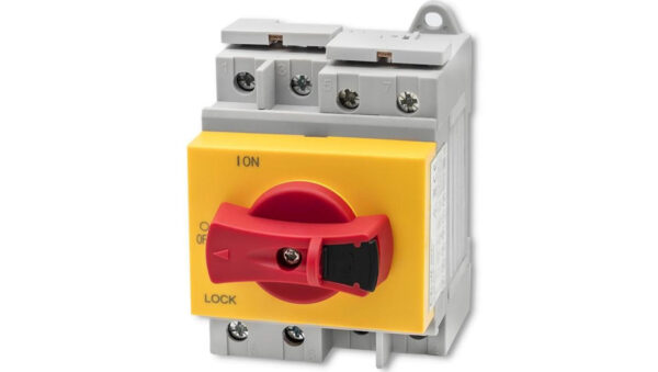 Qoltec Rozłącznik izolacyjny DC z funkcją blokady Wyłącznik główny 1200V 32A 8kV 4P
