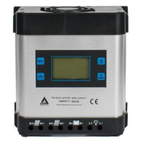 Regulator solarny Kontroler ładowania MPPT 30A 12V/24V LCD AZO
