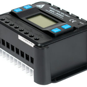 Regulator solarny Kontroler ładowania PWM 30A 12V/24V LCD AZO