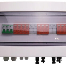 Rozdzielnica RH-18 PV 1000V DC/AC 2 stringi + wkładki gPV wyposażona