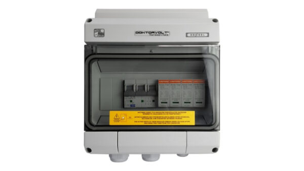 Rozdzielnica fotowoltaiczna solarna AC 1x Mersen Typ 1/2 1x SEZ C16 3P IP65 Doktorvolt 4586