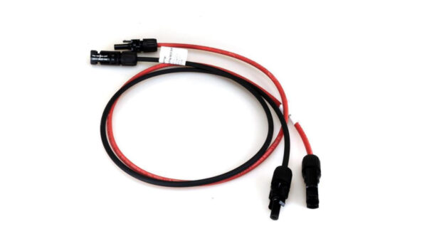 SET 6mm2 Kabel fotowoltaiczny Czerwony Czarny MC4 + WTYCZKA PV 10M