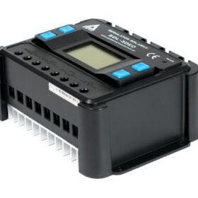 Solarny regulator ładowania PWM SOL-30ED 12/24 - 30A (wyświetlacz LCD)