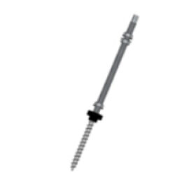 Śruba dwugwintowa 250mm K-17-250 (100 szt)