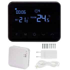 Termostat Pokojowy Comfort radiowy + WiFi + zasilacz Regulator Temperatury WT-20 VOLT