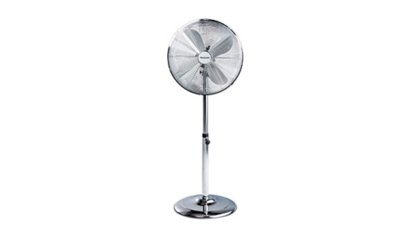 WENTYLATOR RAVANSON SREBRNY Moc: 50W Średnica: 46 cm. 4 śmigła Oscylacja pozioma WT-7040SN INOX