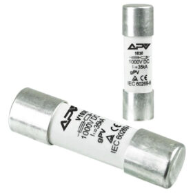 WKŁADKA BEZPIECZNIKOWA 10x38 16A 1000V DC gPV Rozłącznik APV IP20