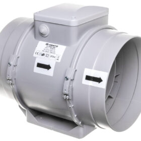 Wentylator kanałowy fi 200 230V 108W 1040m3/h 52dB o przepływie mieszanym TTPRO200