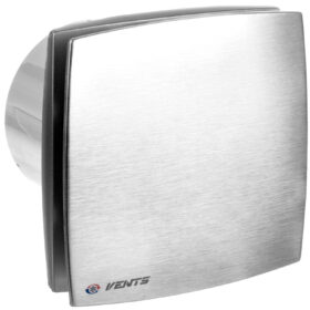 Wentylator łazienkowy fi 125 230V 16W 167m3/h 34dB standard szczotkowane aluminium 125LDAMET