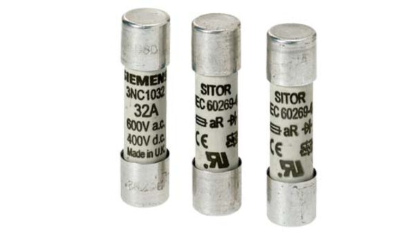 Wkładka bezpiecznikowa cylindryczna SITOR aR 10A 10x38mm 3NC1010 /10szt./