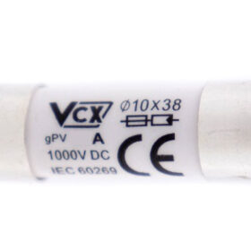 Wkładka bezpiecznikowa cylindryczna topikowa gPV 10x38 15A 1000V DC / CF-10-15A