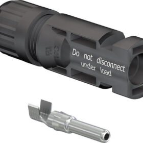 Wtyk MC4 złącze do przewodu 4/6mm2 Staubli(Multi Contact) - opak. 10 szt