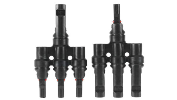 ZŁĄCZE KONEKTOR MC4 TRÓJNIK RÓWNOLEGŁY SOLARNY + - MC4-RR-3