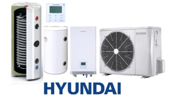 Zestaw Pompa ciepła: HYUNDAI Split 6kW+ zasobnik buforowy SL 130L + zasobnik ciepłej wody SOLITANK 245L z wężownicą 3