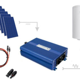 Zestaw do grzania wody w bojlerach 5xPV Mono 2000 ECO Solar Boost