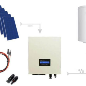 Zestaw do grzania wody w bojlerach 5xPV Mono 2000 ECO Solar Boost PRO