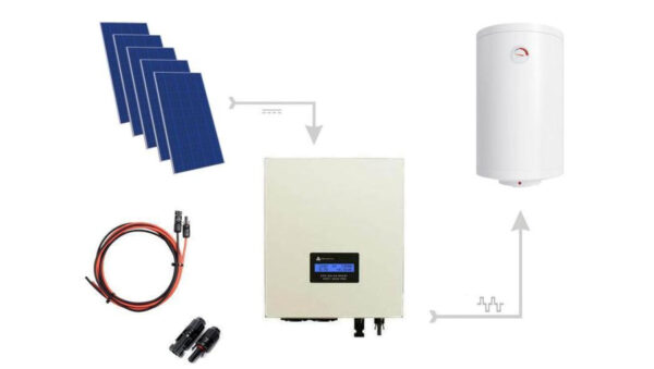 Zestaw do grzania wody w bojlerach 5xPV Mono 2000 ECO Solar Boost PRO